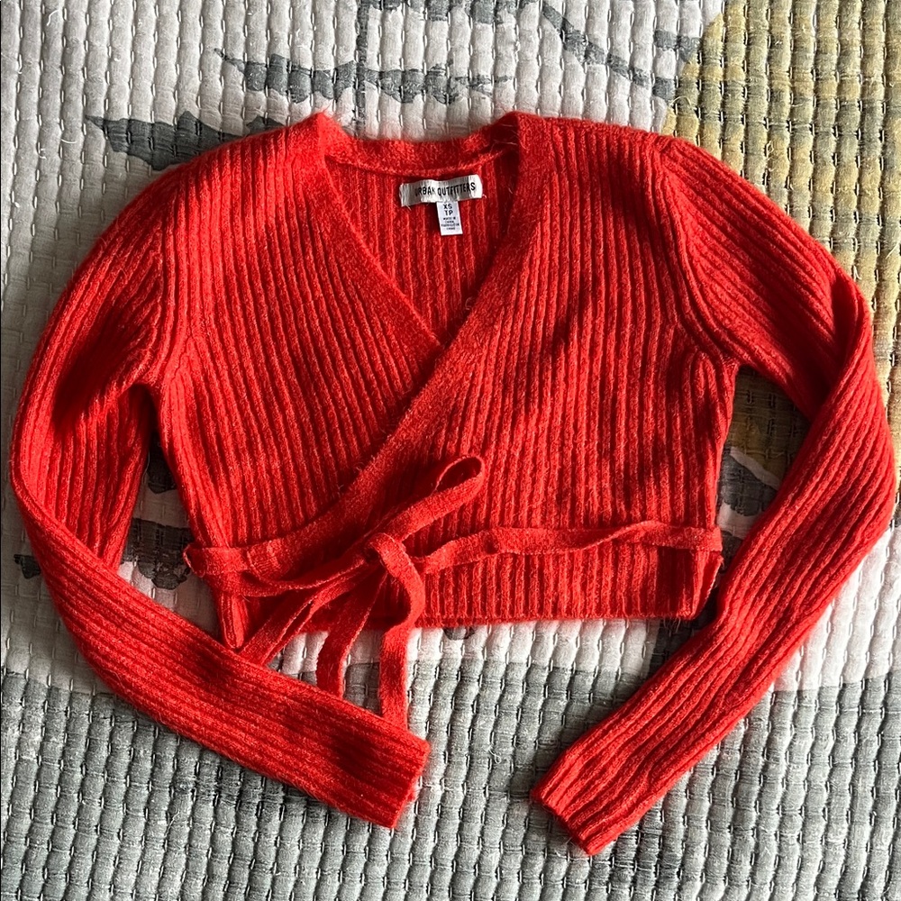 Urban Outfitters Vibrant Wrap Sweater